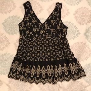NWOT American Eagle Embroidered Eyelet Tank